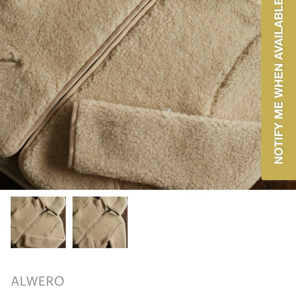 Alwero Beige Wool Jacket